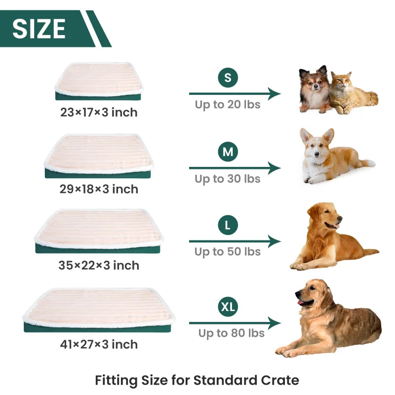 Dog Bed with Zipper Remolvable Mattress - TBPETS 